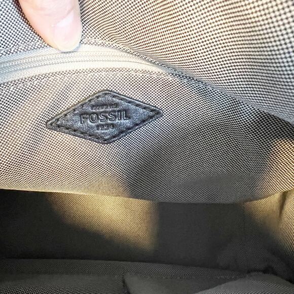 Fossil Ryder Patchwork Leather Crossbody/Satchel Bag - Picture 6 of 8